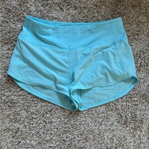 lululemon athletica Light Blue Women Shorts